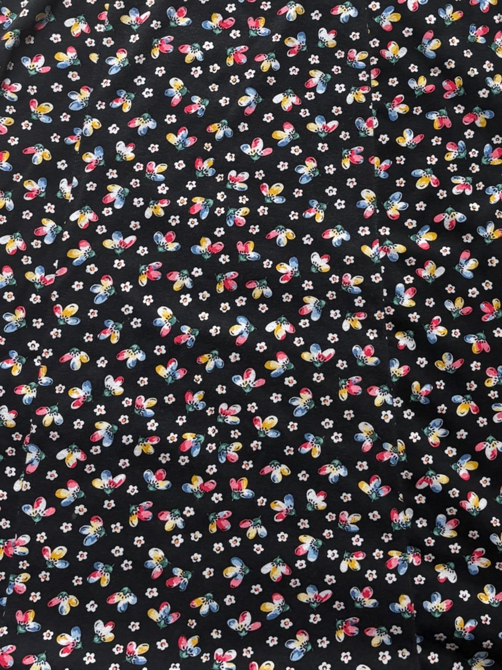 Y2K Vintage No Boundaries Women's Sheath Style Midi Dress Colorful Flower Print - Picture 12 of 12